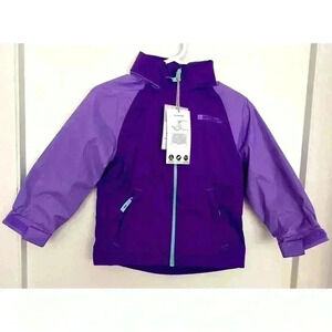 BNWT Purple  and Lilac Mountain Warehouse Torrent 2 Jacket Size 2-3yrs.